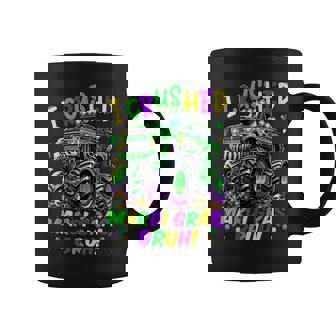 I Crushed Mardi Gras Bruh Monster Truck Mardi Gras For Boys Coffee Mug - Thegiftio UK
