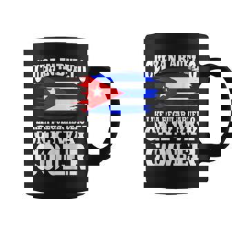 Cuban Abuelo Latino Grandpa Fathers Day Grandfather Graphic Print Coffee Mug - Monsterry