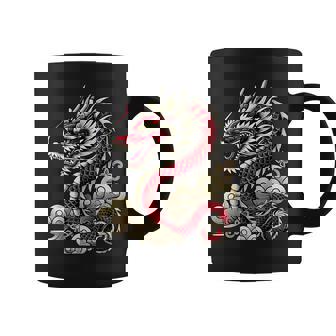 Culture Japonaise Dragon Asiatique Tasse - Cadeauxyz