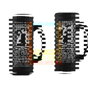 Cumpleaños Feliz 71 Años Feliz 71 Años Regalos Originales Taza de café - Regaloses