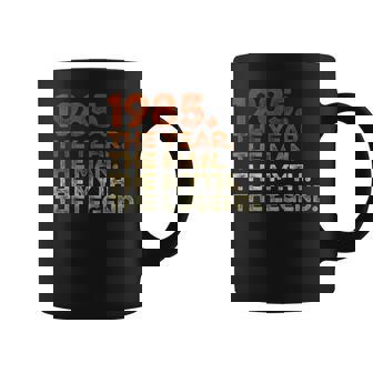 Cumpleaños Regalo Cosechaintage 1985 Year Man Myth Legend Taza de café - Regaloses
