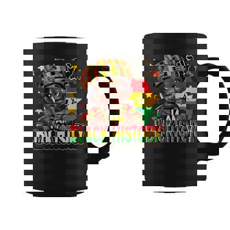 Cute Afro Peekaboo Boy Little King Black History Month Coffee Mug - Thegiftio