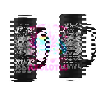 Cute Axolotl Just A Girl Who Loves Axolotls Coffee Mug - Monsterry