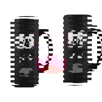 Cute Face Monster Head Ghost Cartoon Halloween Idea Graphic Print Coffee Mug - Monsterry
