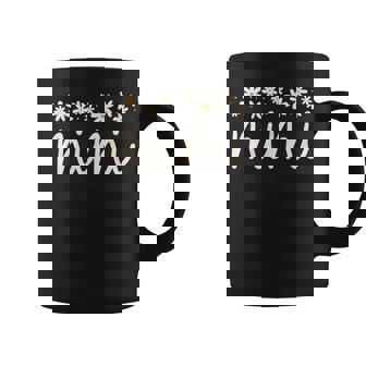 Cute Floral Daisy Mimi Mother's Day Grandma Pregnancy Reveal Coffee Mug | Mazezy