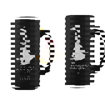 Cute Coquette Bow Mama Goose Est 2025 Coffee Mug - Seseable