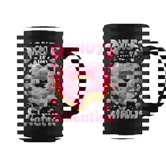 Cute Heart Donut With Pink Frosting Valentine's Day Sweet Coffee Mug - Monsterry