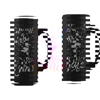 Cute Just A Girl Who Loves Dance Lover Coffee Mug | Seseable UK