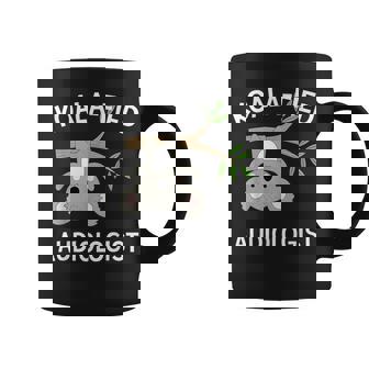 Cute Koala Audiologist Pun Audiology Graphic Print Coffee Mug - Monsterry