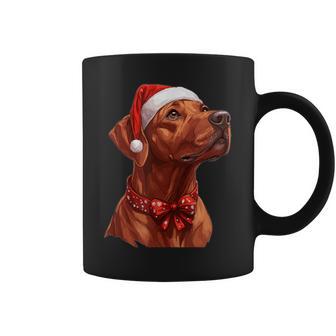 Cute Rhodesian Ridgeback Dog Christmas Merry X-Mas Graphic Tassen - Geschenkecke