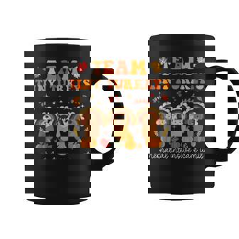 Cute Team Tiny Turkeys Neonatal NICU Nurse Thanksgiving Fall Graphic Print Coffee Mug - Monsterry