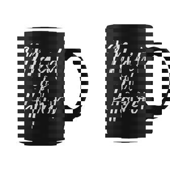 Cute Wedding Bridal Party For Bridesmaid Maid Of Honor Tank Top Graphic Print Coffee Mug - Monsterry