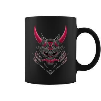 Cyberpunk Oni Demon Diable Japonais Tasse - Cadeauxyz