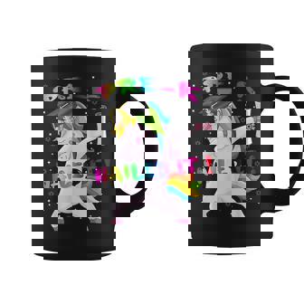 Dab Unicorn Pre-k Graduation Cap Nailed It For Girls Graphic Print Coffee Mug - Monsterry