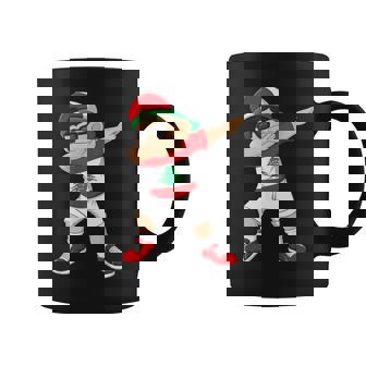 Dabbing Boy Lebanese Lebanon Flag Kids Dab Dance Graphic Print Coffee Mug - Monsterry