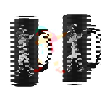 Dabbing Boy Mexican Mexico Flag Kids Dab Dance Graphic Print Coffee Mug - Monsterry