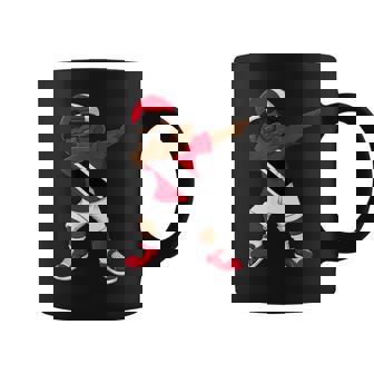 Dabbing Boy Trinidad And Tobago Flag Kids Dab Dance Graphic Print Coffee Mug - Monsterry