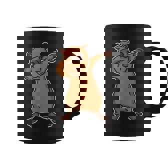 Dabbing Capybara Water Pig Dab Dance Graphic Print Coffee Mug - Monsterry