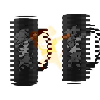 Dabbing Chocolate Lab Cute Dog Dab Dance Move Graphic Print Coffee Mug - Monsterry