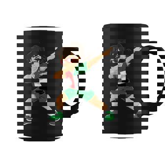 Dabbing Girl United Arab Emirates Flag Kids Dab Dance Graphic Print Coffee Mug - Monsterry