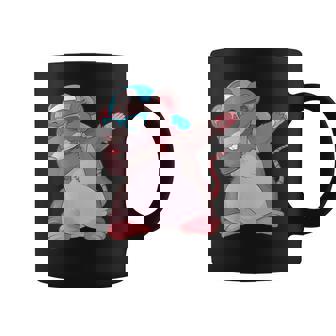 Dabbing Mouse Cute Dab Dance Move Animal Rodent Graphic Print Coffee Mug - Monsterry