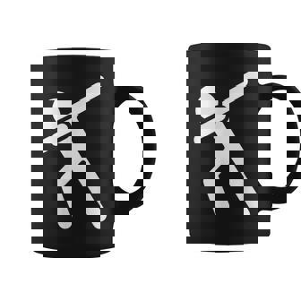 Dabbing Person Symbol Dab Icon Stick Figure Graphic Print Coffee Mug - Monsterry