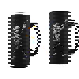 Dabbing Robot Cute Dab Dance Move Trend Machine Graphic Print Coffee Mug - Monsterry
