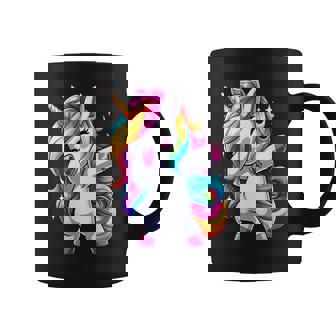 Dabbing Unicorn Shirt Cute Unicorn Dab Dance Graphic Print Coffee Mug - Monsterry