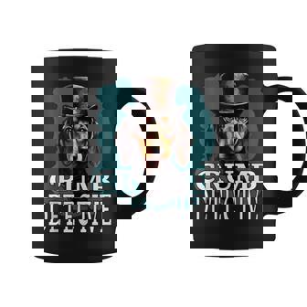Dachshund Dog Crumb Detective Tank Top Graphic Print Coffee Mug - Monsterry
