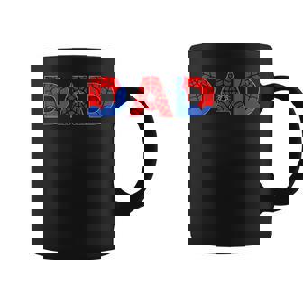 Dad Birthday Boy Spider Family Party Decorations Coffee Mug - Monsterry