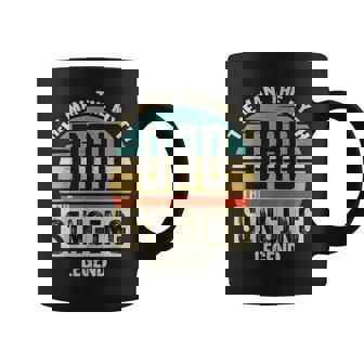 Dad Man Myth Singing Legend Amazing Fathers Day Graphic Print Coffee Mug - Monsterry