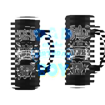 Dad And Mom Birthday Boy Dog Family Matching Coffee Mug - Thegiftio UK