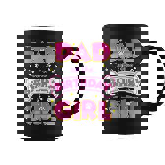 Dad And Mom Of The Birthday Girl Dog Family Party Decor Coffee Mug - Monsterry