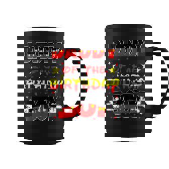 Dad And Mom Daddy Of The Birthday Boy Family Party Decor Coffee Mug - Monsterry