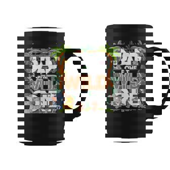 Dad Of The Wild One 1St Birthday Safari Family Matching Coffee Mug | Mazezy
