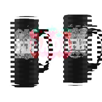 Dada Of The Berry First Birthday Strawberry Family Matching Coffee Mug - Seseable