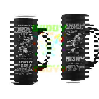 Daddy Of The Birthday Boy Party Video Gamer Pixel Number Coffee Mug | Seseable UK
