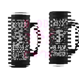 Daddy Of The Birthday CowGirl Pink Disco Rodeo Western Graphic Print Coffee Mug - Monsterry