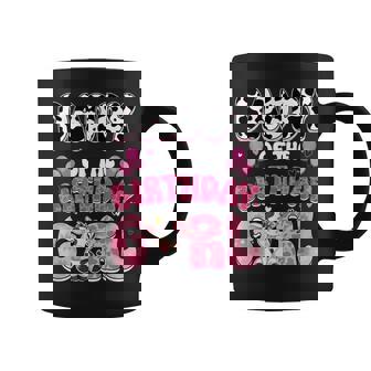Daddy Of The Birthday Girl Cow Farm Family 1St Birthday Coffee Mug - Monsterry