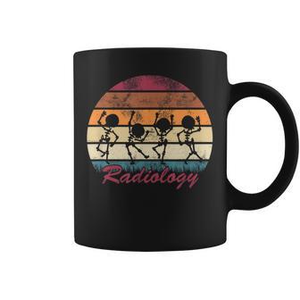 Dancing Skeleton For Radiology Technician Graphic Print Coffee Mug - Monsterry