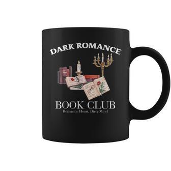 Dark Romance Book Club Romantic Heart Dirty Mind Quote Tassen - Geschenkecke