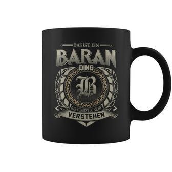 Das Ist Ein Baran Ding Baran Name Tassen - Geschenkecke