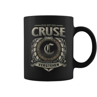 Das Ist Ein Cruse Ding Cruse Name Tassen - Geschenkecke