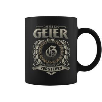 Das Ist Ein Geier Ding Geier Name Tassen - Geschenkecke