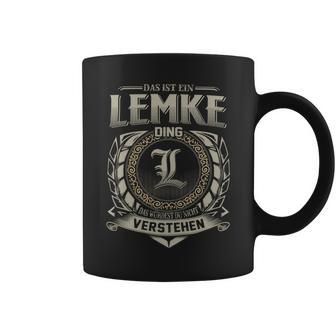 Das Ist Ein Lemke Ding Lemke Name Tassen - Geschenkecke