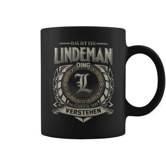 Das Ist Ein Lindeman Ding Lindeman Name Tassen - Geschenkecke