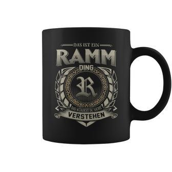 Das Ist Ein Ramm Ding Ramm Name Tassen - Geschenkecke