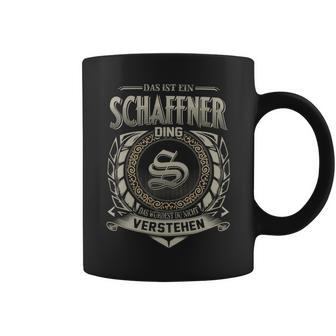 Das Ist Ein Schaffner Ding Schaffner Name Tassen - Geschenkecke