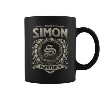 Das Ist Ein Simon Ding Simon Name Tassen - Geschenkecke