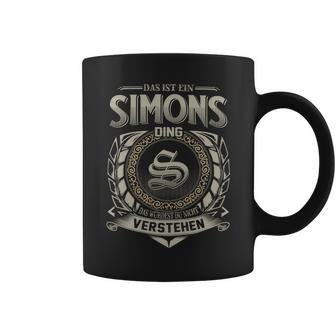 Das Ist Ein Simons Ding Simons Name Tassen - Geschenkecke